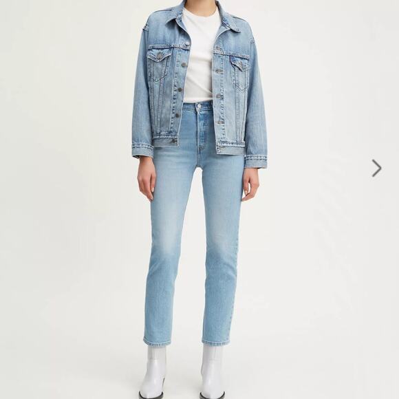Levi’s 501 Original Fit Stretch Jeans - Picture 1 of 8